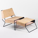 SIBIRJAK Lounge Chair with Ottoman 3