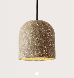 Pine Needles and Reed Lampshade
