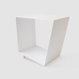 Table d'appoint 12° - Blanc 2