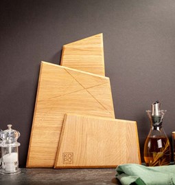 The TRIO - Solid oak cutting board