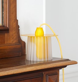 Lampe AMANDA - Jaune transparent