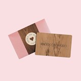 Knock On Wood lucky charm - Pink - Design : ICH&KAR 4