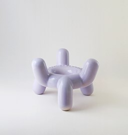 DIVINE - CROWN figurine - SOFT MAUVE