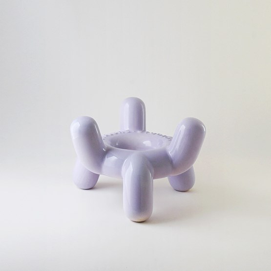 DIVINE - CROWN figurine - SOFT MAUVE - Purple - Design : Mihails Staluns