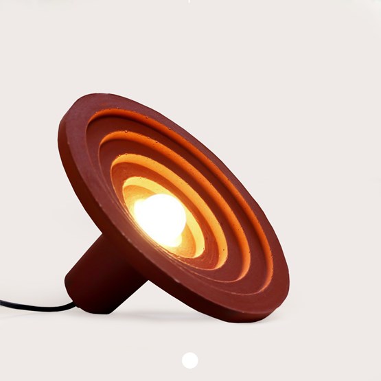 SCALAÉ lamp - Brique - Orange - Design : Boutures d'objets