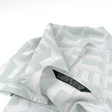 BLOCK WINDOW zinc tea towel - STRUCTURE capsule collection - Green - Design : KVP - Textile Design 2
