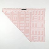 Essuie de vaisselle BLOCK WINDOW nuée - Collection capsule STRUCTURE - Rose - Design : KVP - Textile Design 3