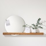 Oak 01 Wall Mirror - natural oak - Light Wood - Design : weld & co 3