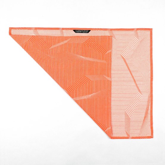 BLENDER capucine tea towel - STRUCTURE capsule collection - Design : KVP - Textile Design