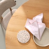 Essuie de vaisselle BLENDER nuée - Collection capsule STRUCTURE - Rose - Design : KVP - Textile Design 5