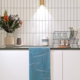 BLENDER caucase tea towel - STRUCTURE capsule collection - Blue - Design : KVP - Textile Design 3