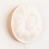 Wall lamp NEPTUNE 20 - Washi paper - White - Design : Ammó 4