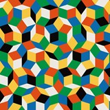 Penrose Primaries Wallpaper  - Multicolor - Design : ICH&KAR 3