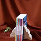 Paire de serre-livres  DRYADE - Terracotta - Brun - Design : Foghar Studio 3