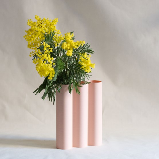 Álvaro vase - pink - Design : Warren & Laetitia