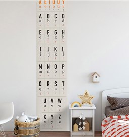 Alphabet guide wallpaper