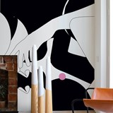 Wall Paper - Bisou Magique - Design : Erostick 4