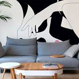 Wall Paper - Bisou Magique - Design : Erostick 6