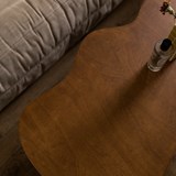 Table haricot - Teintée ambre - Bois foncé - Design : Little Anana 8