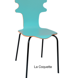 Chaise COQUETTE - "Les 10 Chaises"