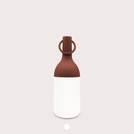 Lampe sans fil ELO BABY - Terracotta - Terracotta - Design : Bina Baitel