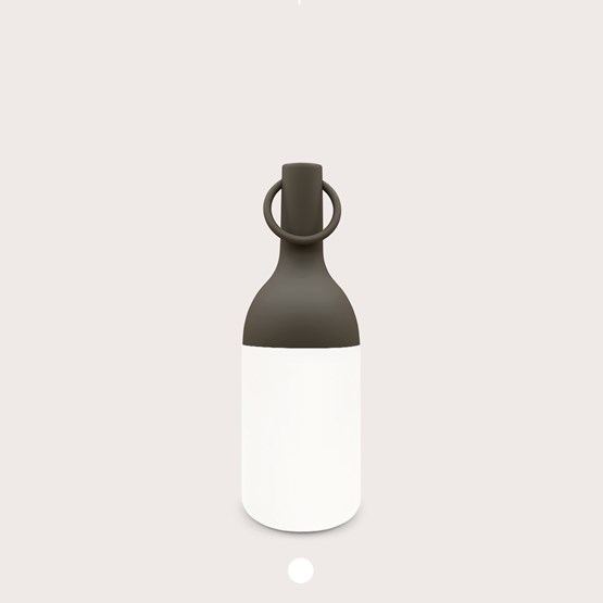 Lampe sans fil ELO BABY - Gris olive - Gris - Design : Bina Baitel