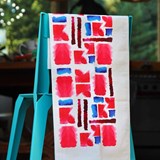 Tea Towel - Bazar - Multicolor - Design : ALTO DUO 6