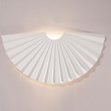 JEUX Wall lamp - White origami folded metal 4