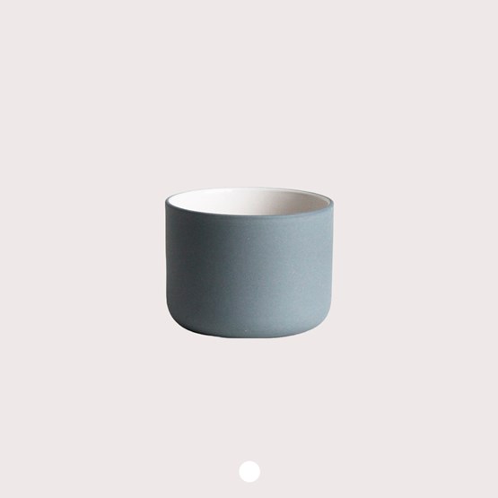 Cappuccino mug 130 ml | teal - Blue - Design : Archive Studio