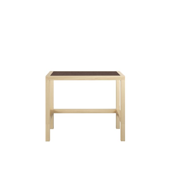 LUCA Desk Table - Ash / Chocolate Brown - Design : FEIT Design