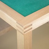 LUCA Desk Table - Ash / Mint Green 6