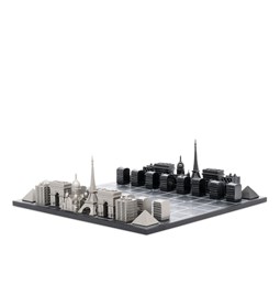 Skyline Chess Stainless Steel - Paris Edition 