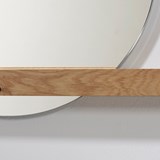 Miroir mural Oak 01 - Chêne naturel - Miroir droit 4