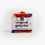 ORIGINAL GANGSTA surgras soap, 110g. - Blue - Design : Hank Brussels 4