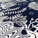SACHA Birth Blanket / Kid - Blue - Design : KVP - Textile Design 5