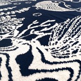 SACHA Birth Blanket / Kid - Blue - Design : KVP - Textile Design 6
