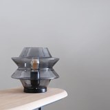 Blown Glass Table Lamp KATY in Gris Anthracite - Glass - Design : Kulile 2
