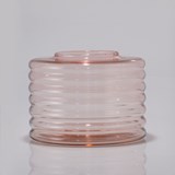 Blown Glass Vase LUKA in Rose Blush 2