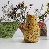 MARMORITE vase - Vert - Vert - Design : Hugi.r 4