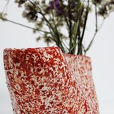MARMORITE vase - Red - Red - Design : Hugi.r 5