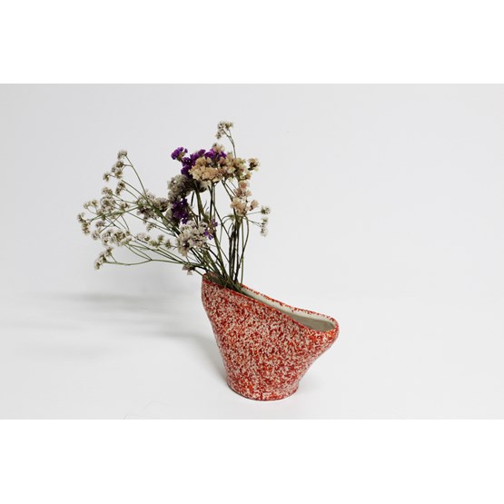 MARMORITE vase - Rouge - Rouge - Design : Hugi.r
