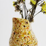 MARMORITE vase - Yellow - Yellow - Design : Hugi.r 7