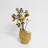 MARMORITE vase - Yellow - Yellow - Design : Hugi.r 5