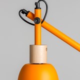 cane floor lamp orange - Orange - Design : MAUD Supplies 5