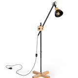 cane floor lamp black - Orange - Design : MAUD Supplies 7