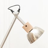 cane floor lamp aluminium - Orange - Design : MAUD Supplies 3