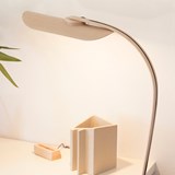 Lampe de bureau à pince - hêtre cintré - Bois clair - Design : Maxime Ly 6