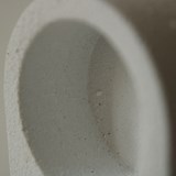 Arch candle holder - Sandblasted white concrete - Concrete - Design : AKARA. 4