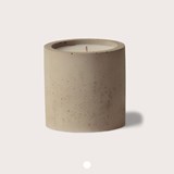 Bougie parfumée en béton - Beige - Aloe Vera - Béton - Design : AKARA. 3