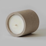 Concrete scented candle - Beige - Honey - Concrete - Design : AKARA. 4